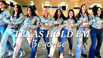 BEYONCE - TEXAS HOLD EM DANCE CHOREOGRAPHY. EASY LINE DANCE VIDEO. EASY DANCE TEXAS HOLD EM.