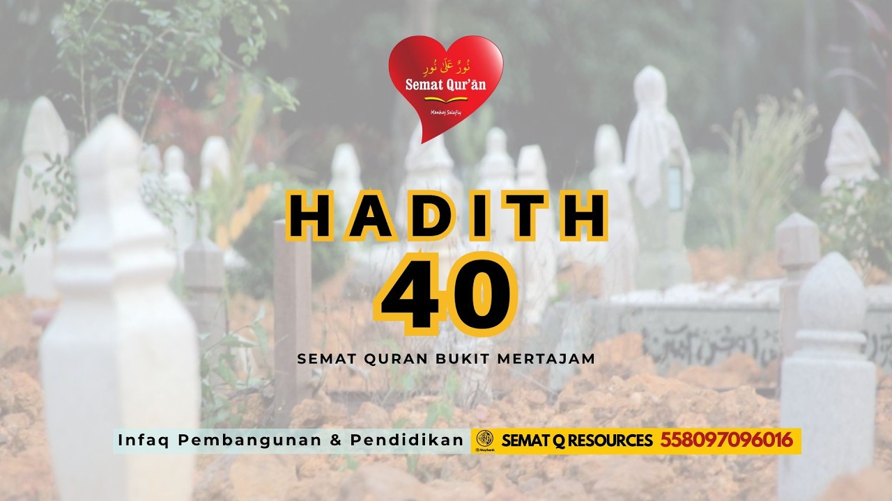 Keadilan Allah Dan Kebergantungan Makhluk KepadaNya (Bahagian 3) HADITH 40 Imam Nawawi - Hadith 24