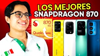 Los 5 MEJORES CELULARES con SNAPDRAGON 870 que DEBES CONOCER!!