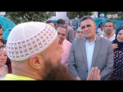 والي ولاية سوق اهراس يستقبل وفد وقافلة ولاية ميلة التي حملت مساعدات لصالح المتضررين من الحرائق