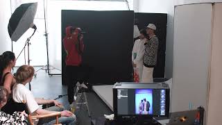 Blow The Roof (at a photoshoot)