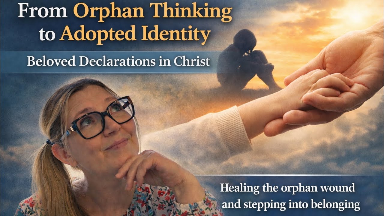Orphan Thinking to Adopted Identity | Beloved Declarations in Christ| Healing Identity in Christ