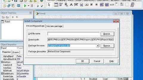 Cara Installed Komponen DosCommand Di Borland Delphi 7 Enterprise Edition.