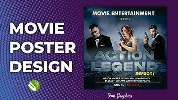 How to create a movie poster design in Corel x7 /Timi Graphics