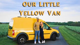 Our Little Yellow Van: a DIY Ford Transit Connect Micro Camper