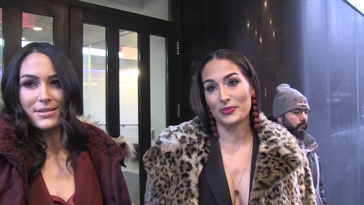 Bella Twins talk about dating, babies, and Royal Rumble in NYC on 1/24 ...