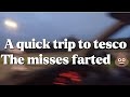 Trip to Tesco I think the misses farted on the way 💩 #outandabout #vanlife 
