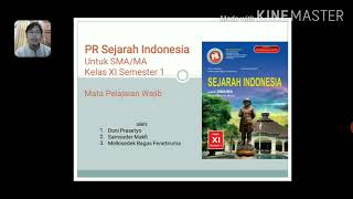 Sejarah indonesia kelas 11 -