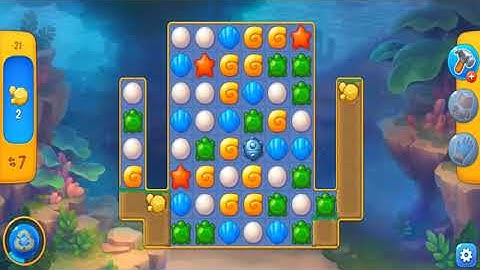 Fishdom: Gameplay Walkthrough Part 8 - Hard Level (iOS, Android)