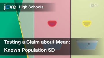 Testing a Claim about Mean: Known Population SD | Statistics | Video Textbooks - Preview