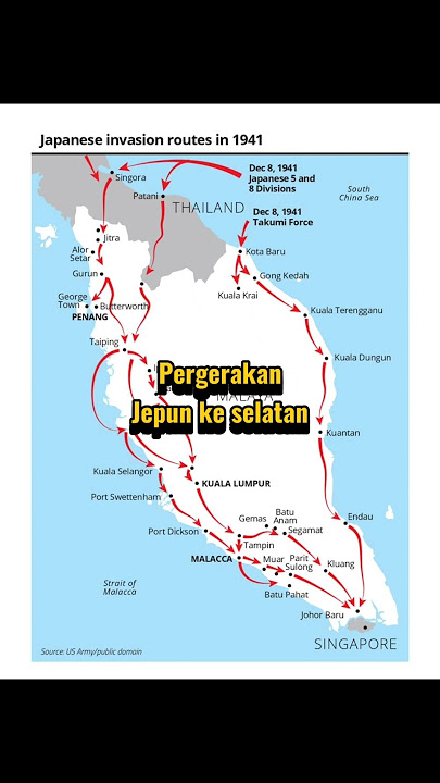 Sejarah ringkas Pegerakan Jepun  ke selatan tahun 1941