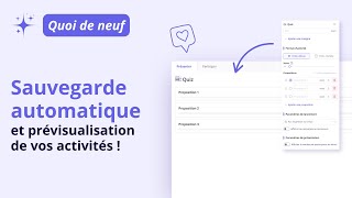 La prévisualisation et la sauvegarde automatique arrivent chez Beekast !