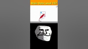 Brain Dots 🥵 impossible level 157#shorts #short
