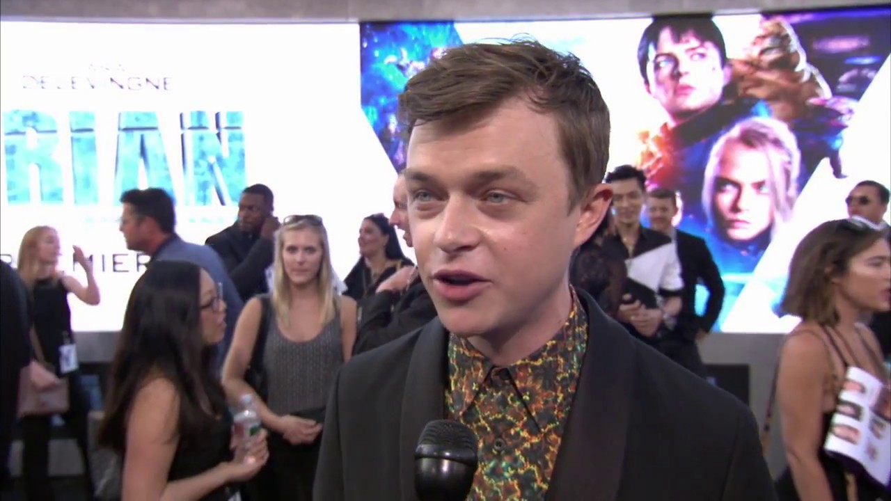 Valerian World Premiere Grauman's Chinese Theatre Dane DeHaan interview (official video)