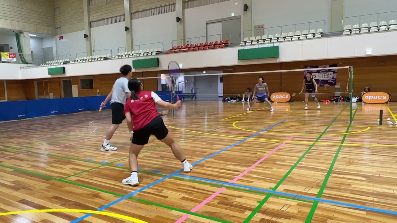 石川縣友誼賽｜藏龍有蕃茄vs戸田組バドミントン実業団チーム名古屋｜20260227｜威翔妃混雙
