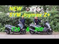 NEW Sym Joymax Z+ 300 & 125 UK REVIEW