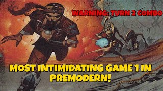 Mtg Premodern Illgotten Gains Deck Tech Turn 2 Win Demonstration Combo Pseudo Storm