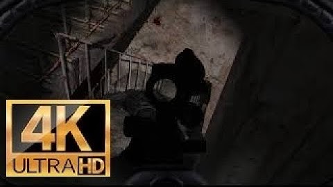 Stalker Anomaly RC18 4K | Max settings | BaS weapon addon | all 4k upscaled textures gameplay #7