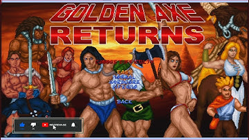 ✅Golden Axe Returns (2023) Fangame - OpenBOR
