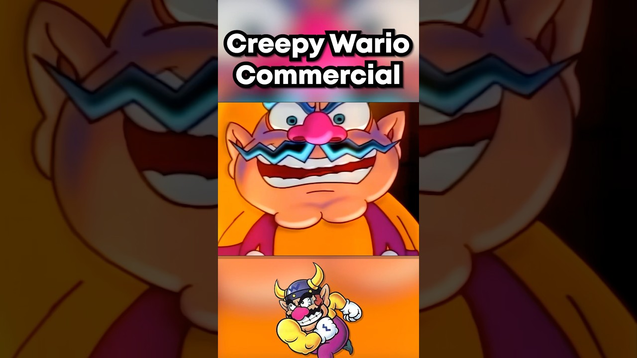 ЖУТКАЯ реклама Wario…👀