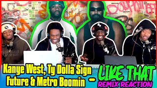 Kanye West, Ty Dolla Sign, Future & Metro Boomin - Like That (Remix)[Drake & J. Cole Diss] Reaction