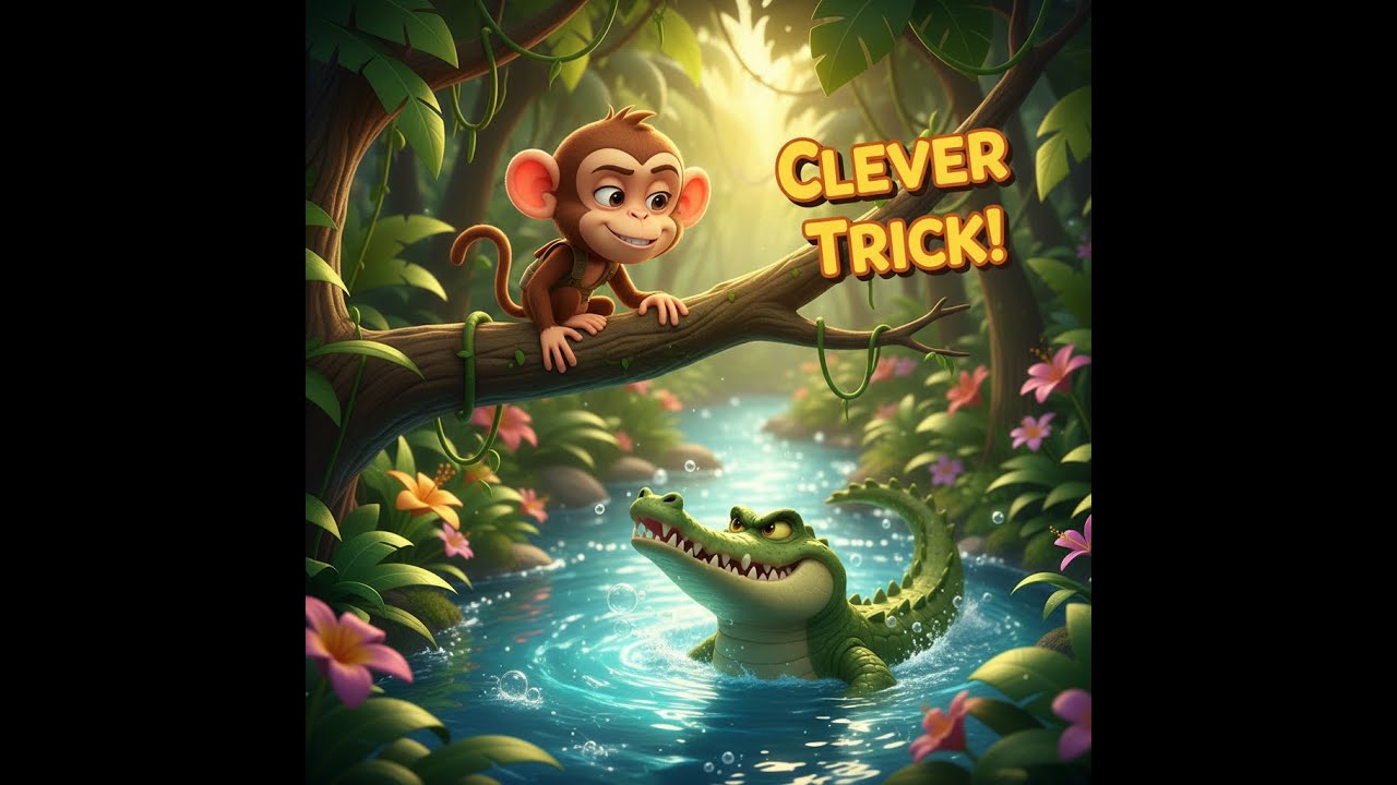 Monkey’s Clever Trick - Kidoons