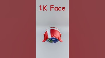 Denmark Flag Covers the Earth