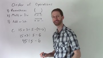 1.2 Video 2 The Order of Operations   Several Examples