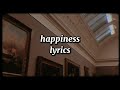 Taylor Swift - Happiness (with lyrics)