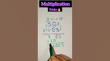 Fast Multiplication Trick ll Interesting Math tricks #short #magic #tricks