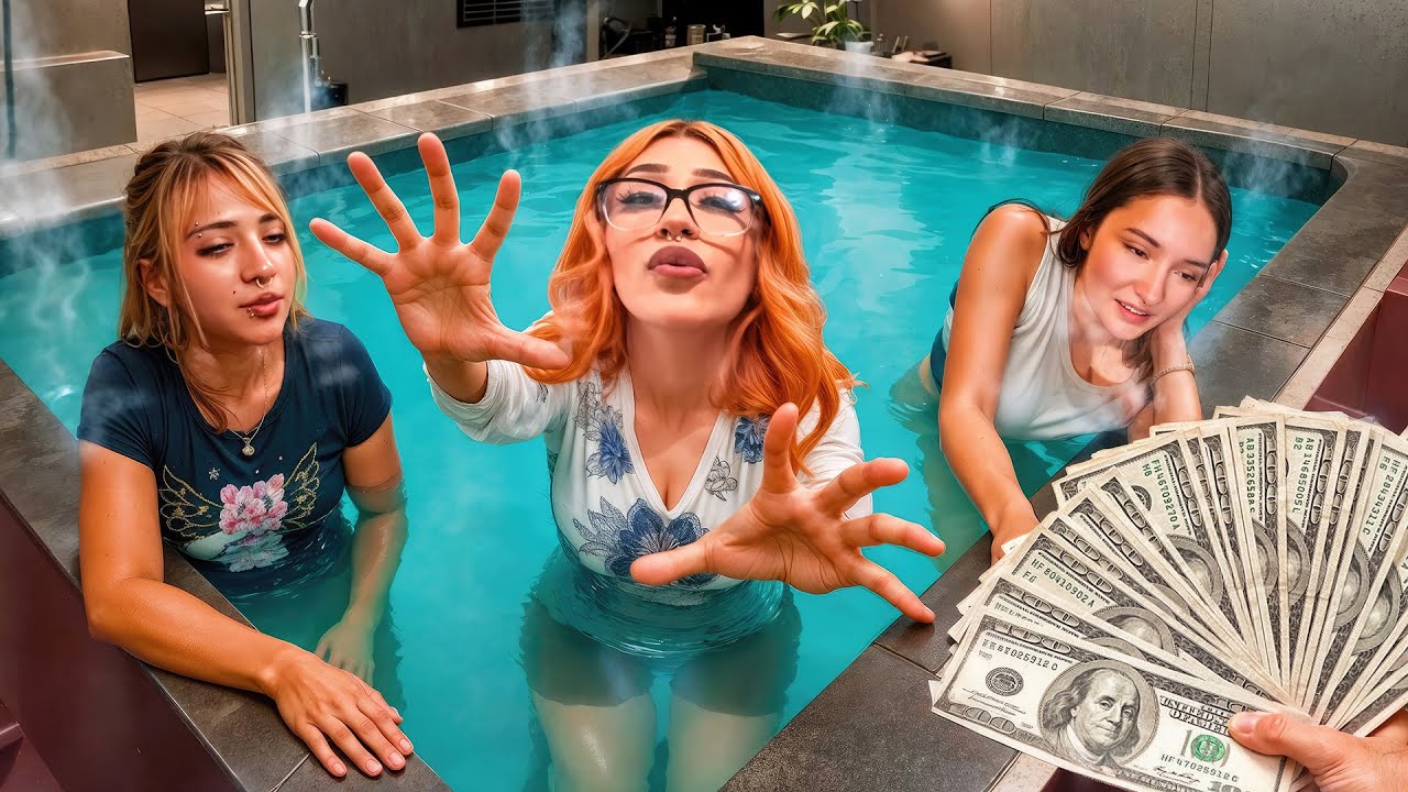 КТО ПОСЛЕДНИЙ ПОКИДАЕТ ДЖАКУЗИ, ВЫИГРЫВАЕТ $$$