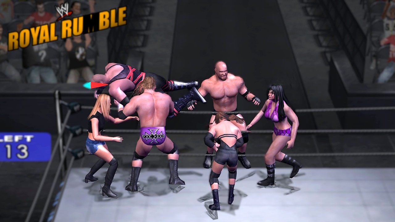 INTERGENDER Royal Rumble | Torrie CHYNA Stacy Rhea Ripley Stephanie | SD! Here Comes the Pain