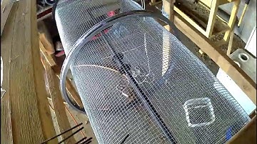 Compost screener for WORM CASTINGS, Part I