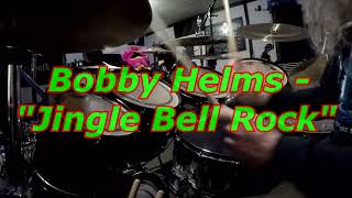 Jingle Bell Rock with blast beats, Metal Drum Cover