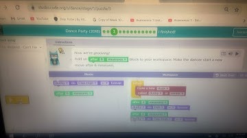 Code.org Dance Party Puzzle 3