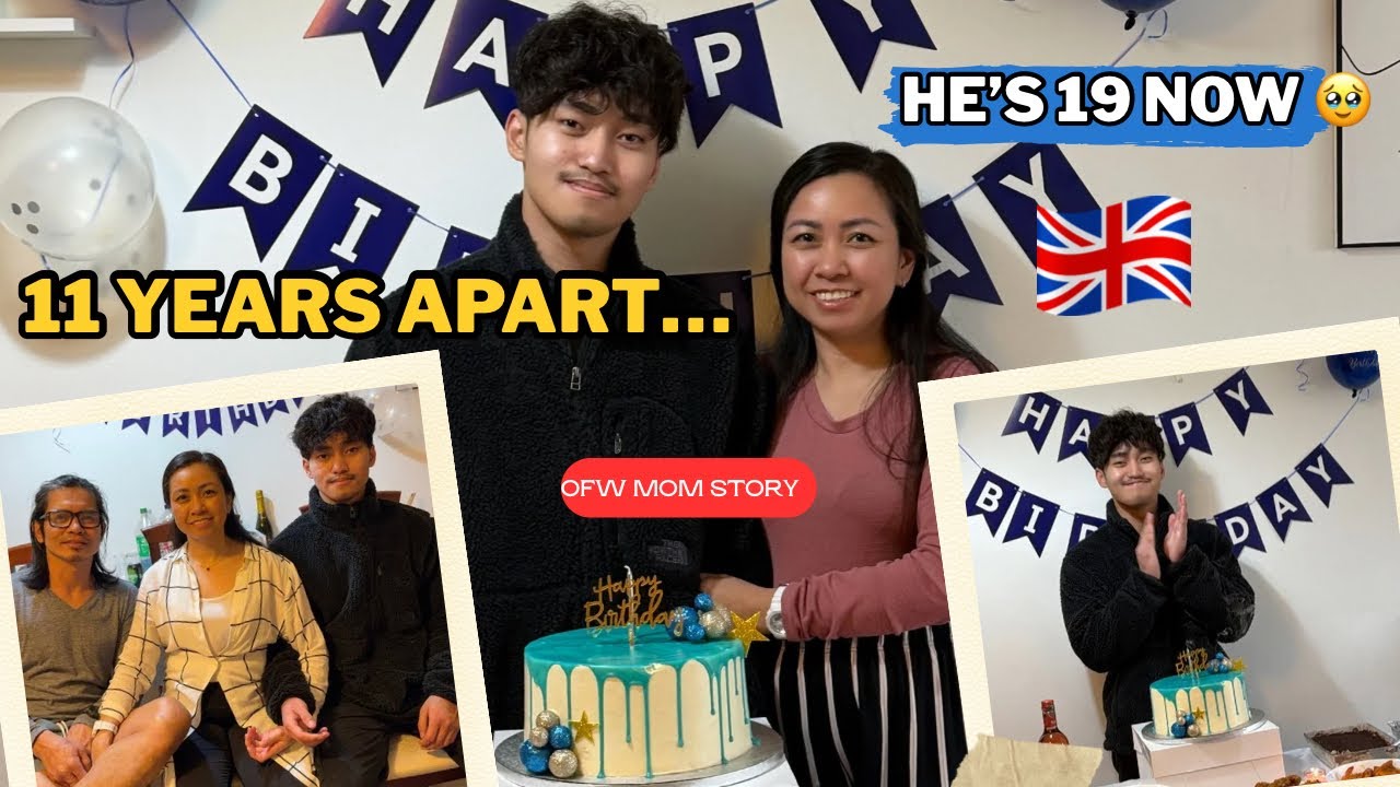 🇬🇧 OFW LIFE IN UK: HE USED TO CELEBRATE WITHOUT ME…NOW MY SON IS 19! || Ms Emily