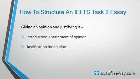 How To Do IELTS Writing Task 2 - Part 2/4 - Question Types And Essay Structure
