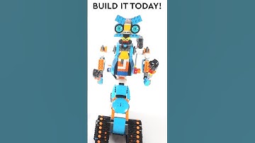Building Johnny 5 from SHORT CIRCUIT with LEGO BOOST