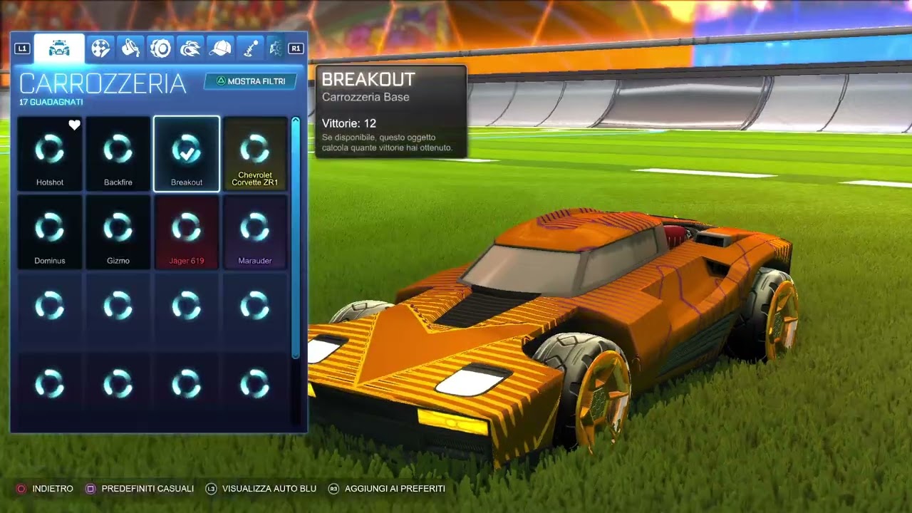 Rocket League  (di poco perdiamo