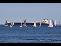 The American Century Duluth Arrival during  the Wednesday Night Sailboat races August 25, 2021