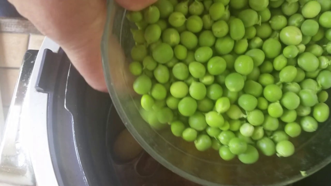 Saucisses aux petits pois au cookeo