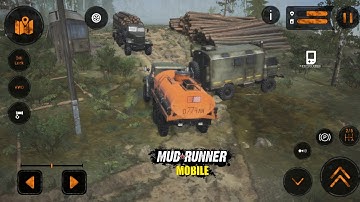 MudRunner Mobile Repair and Refuel Android Mission 2 Gameplay