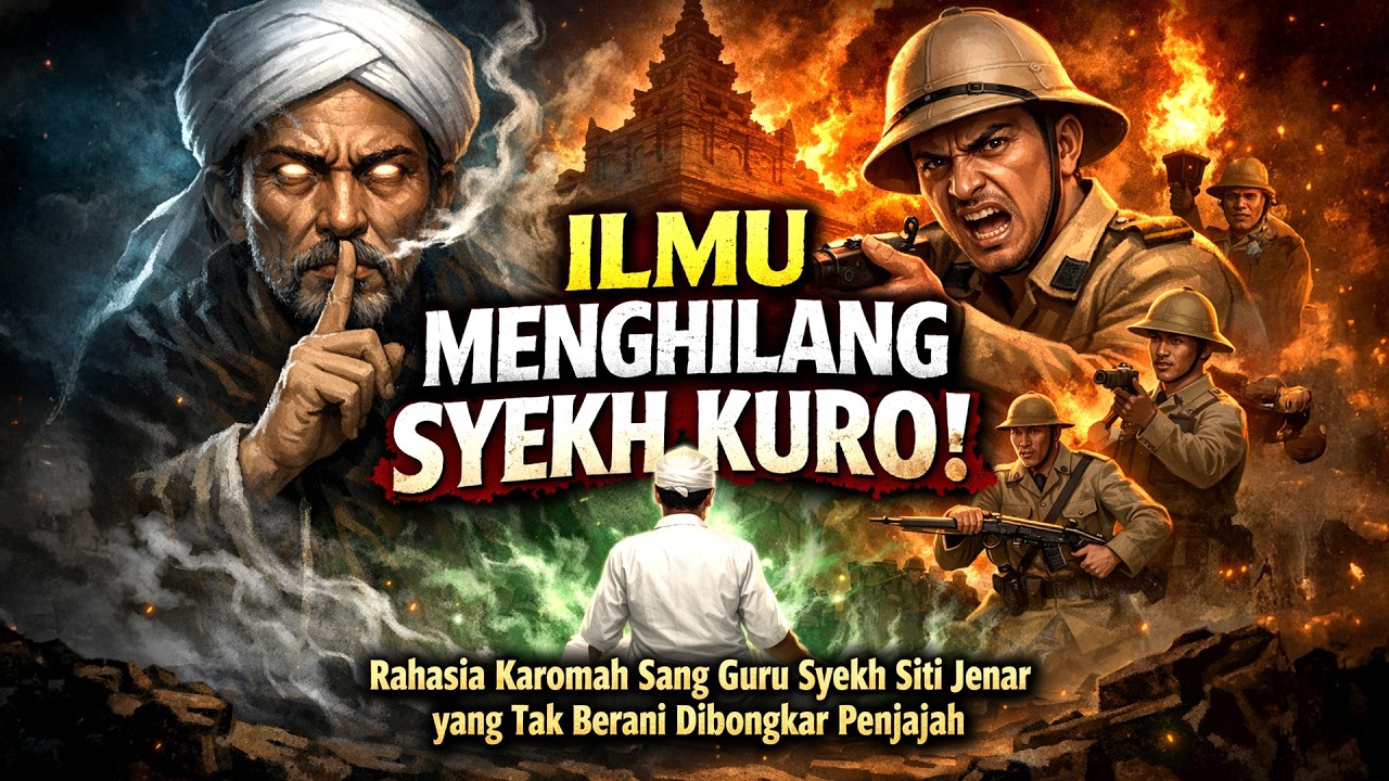 ILMU MENGHILANG SYEKH KURO: Karomah Sang Guru Syekh Siti Jenar yang Tak Berani Dibongkar Penjajah!