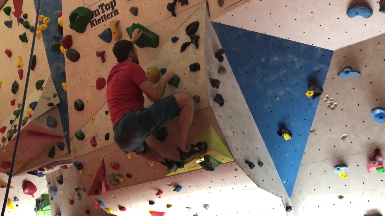 Bouldern in der Bronx Rock in Köln Wesseling a little workout after