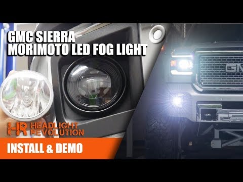 Morimoto LED Fog Light Install for GMC Sierra | Headlight Revolution