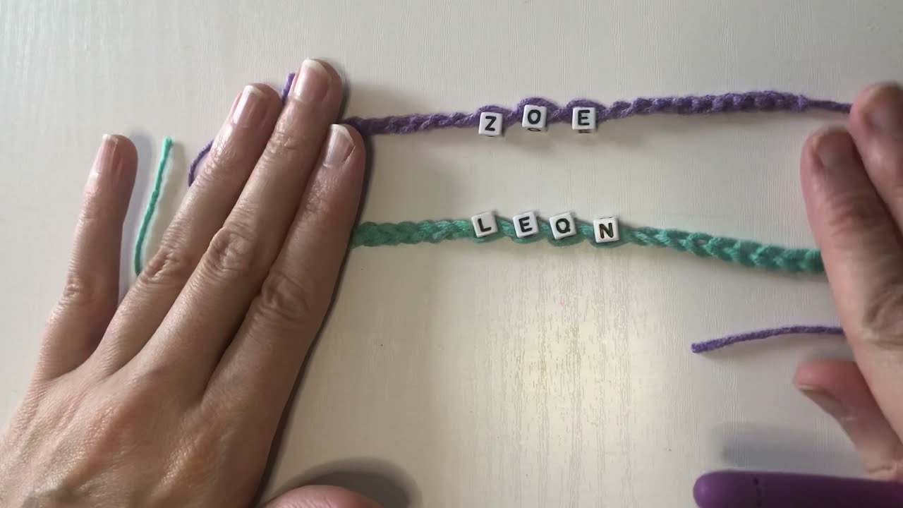 For Zoë: How to Crochet a bracelet with beads