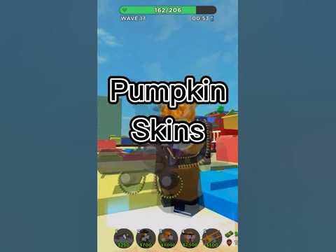 TDS Pumpkin Skins #tds #roblox #towerdefensesimulator #towerdefense #
