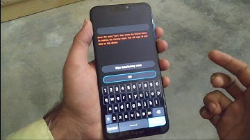 Honour 8C screen password reset Umair kpk