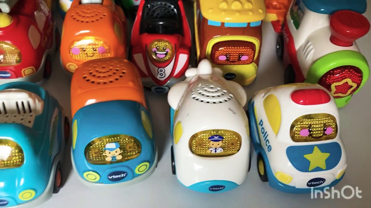 CHECK OUT OUR VTECH TOY CARS - TRAIN, POLICE, TRUCK, SUV, MONSTER TRUCK, FIRETRUCK, TAXI, AIRPLANE.