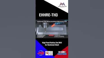 Moldino - High Feed Radius End Mill for Hardened Steel EHHRE-TH3 | JSR GROUP